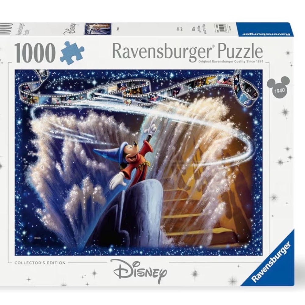 Ravensburger Disney Fantasia Collector's Edition 1000 Piece Puzzle NEW